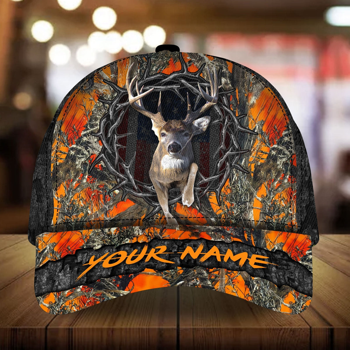 Awesome Deer Hunting Multicolor Personalized Classic Cap For Summer Outings Festivals And Relaxed Daily Wear