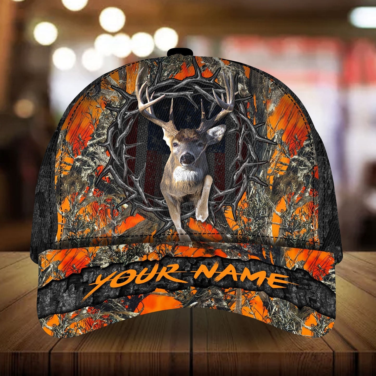 Awesome Deer Hunting Multicolor Personalized Classic Cap For Summer Outings Festivals And Relaxed Daily Wear