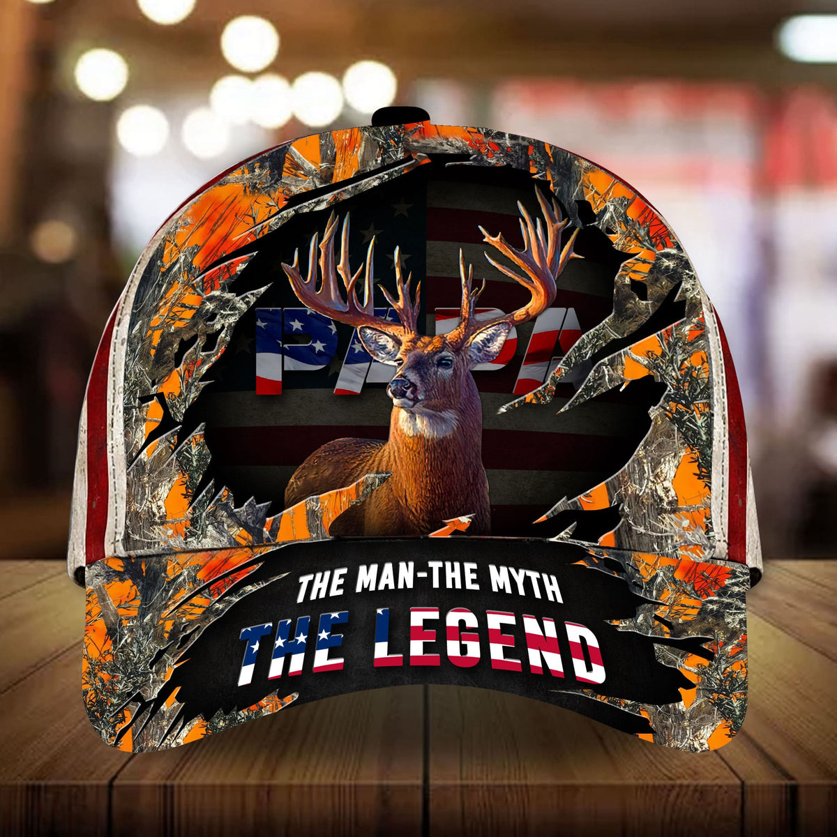 Best Papa Deer Hunting Classic Cap For Outdoor Travel Parties And Thoughtful Holiday Gifting