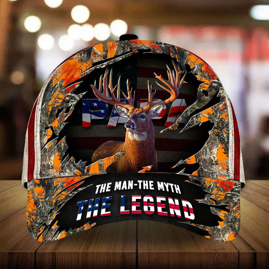Best Papa Deer Hunting Classic Cap For Outdoor Travel Parties And Thoughtful Holiday Gifting