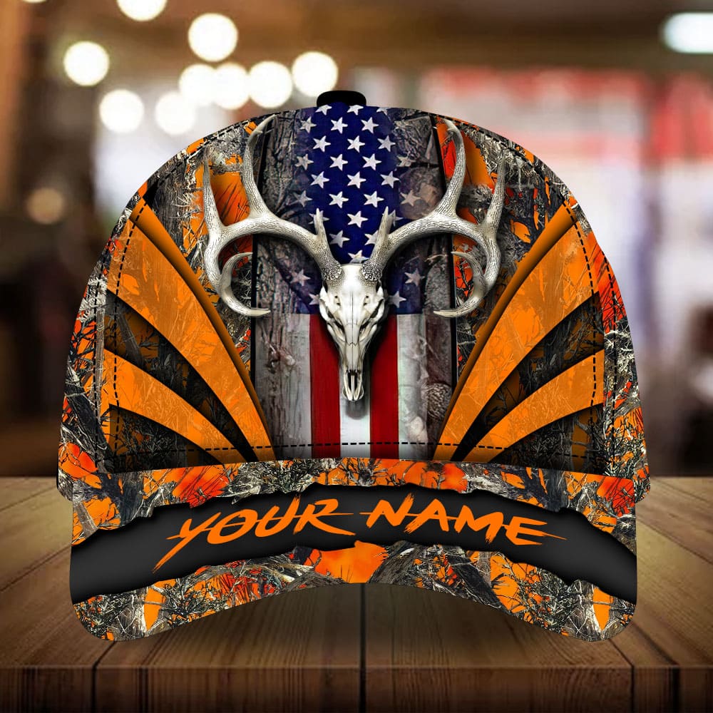 New Skull Deer Hunting Personalized Classic Cap For Beach Days Travel And Relaxed Everyday Outfits