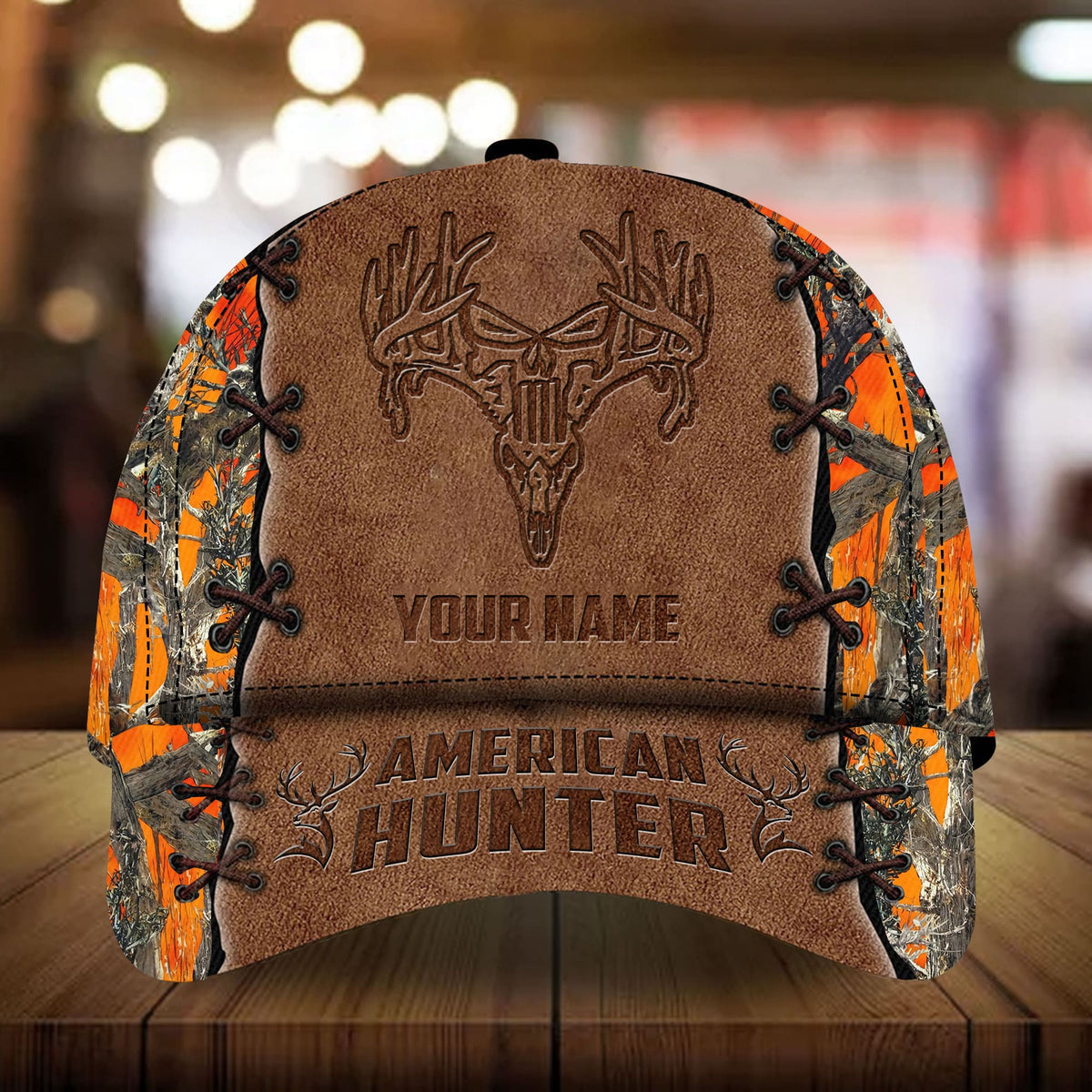 America Hunter Hunting Personalized Classic Cap For Summer Vacations Parties And Outdoor Events