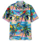 Summer Parrot Beach Hawaiian Shirt For Tropical Holidays, Outdoor Gatherings, And Everyday Comfort