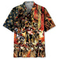 Patriotic Dirt Bike Racing Hawaiian Shirt For Island Vacations, Resort Wear, And Relaxed Seasonal Style