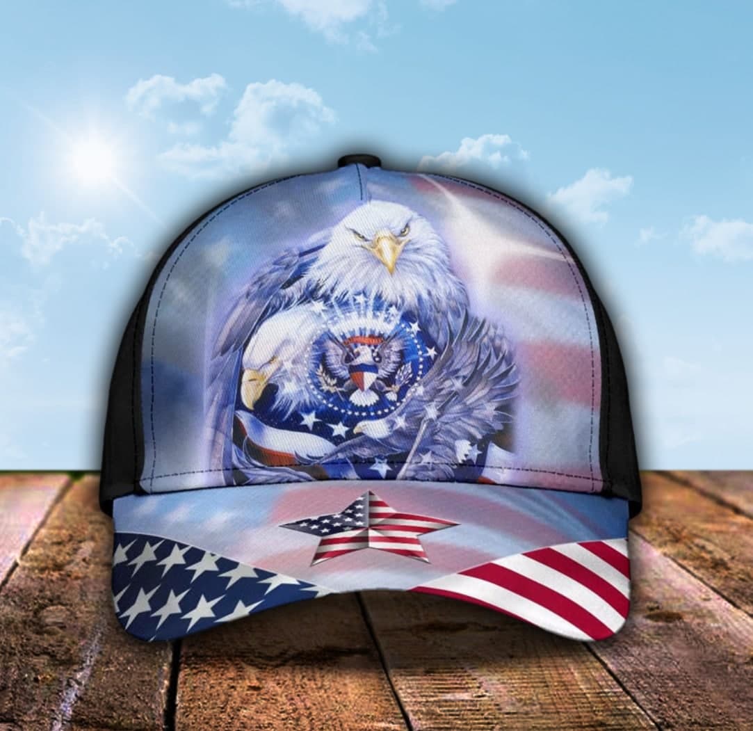 Faith Fear Jesus Motivation Eagle Love American Classic Cap For Comfortable Daily Wear Travel And Weekend Outings