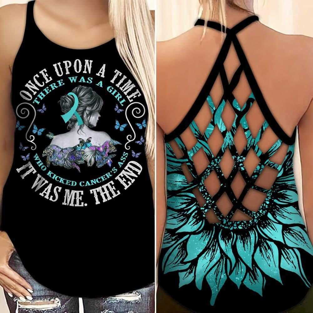 Ovarian Cancer Awareness Once Upon A Time Hollow Tank Top For Community Events And Positive Support