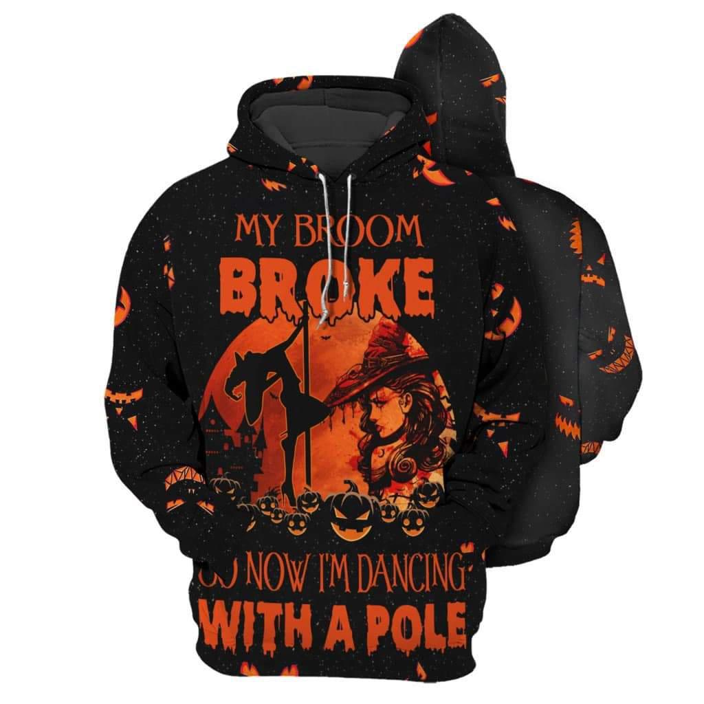 Funny Pole Dance Humor Hoodie For Hobby Lovers Seasonal Outings And Gift Giving