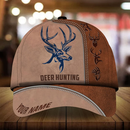 Deer Hunting Brown Personalized Classic Cap For Everyday Accessories Festivals And Relaxed Outings