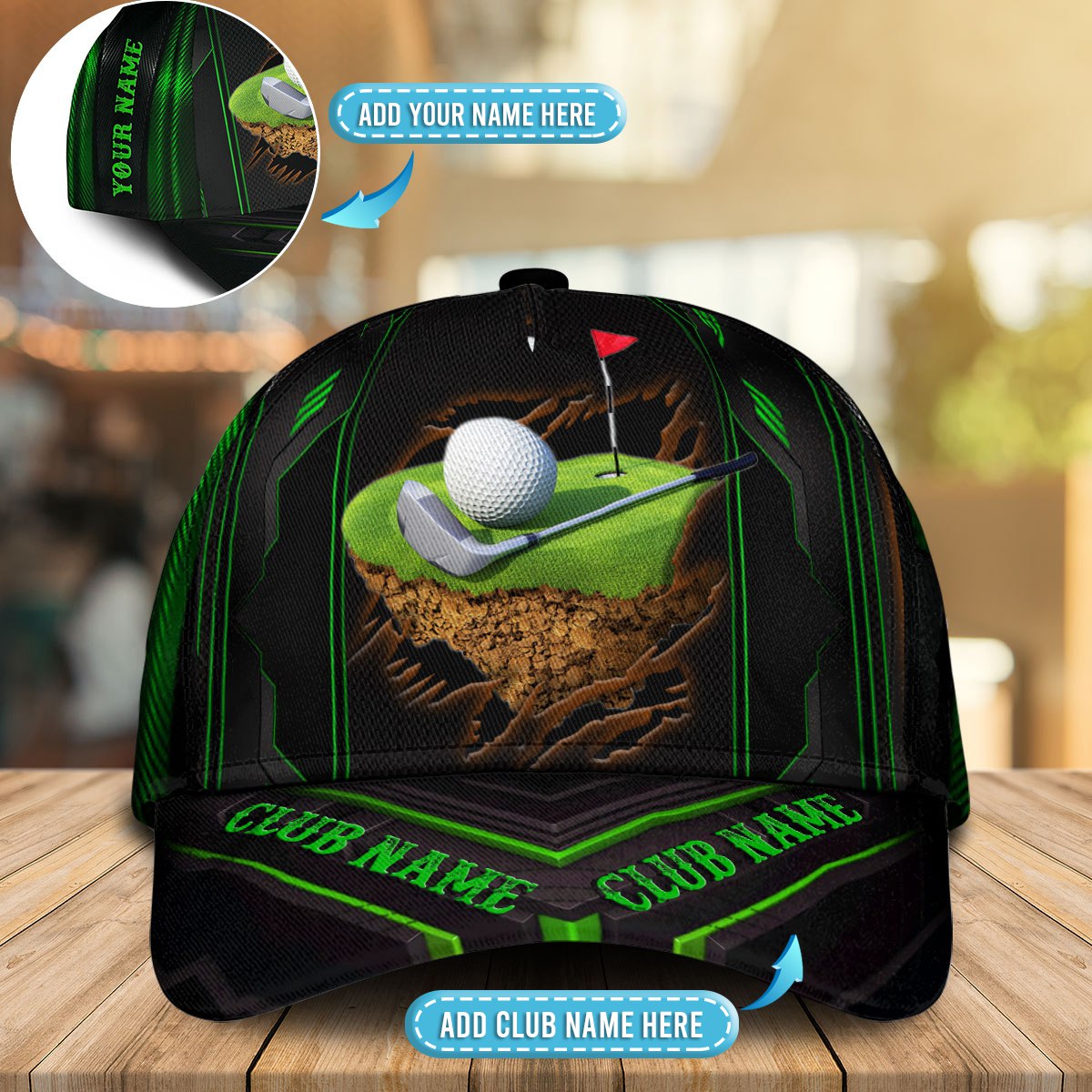 Golf Team Personalized Classic Cap For Daily Comfort Outdoor Fun And Weekend Vacations