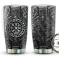 Viking Warrior Personalized 20 Oz Tumbler For Coffee Travel And Daily Drinks