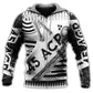 Classic Black White Outdoor Sporting Hoodie For Comfortable Daily Outfits Holidays And Casual Wear