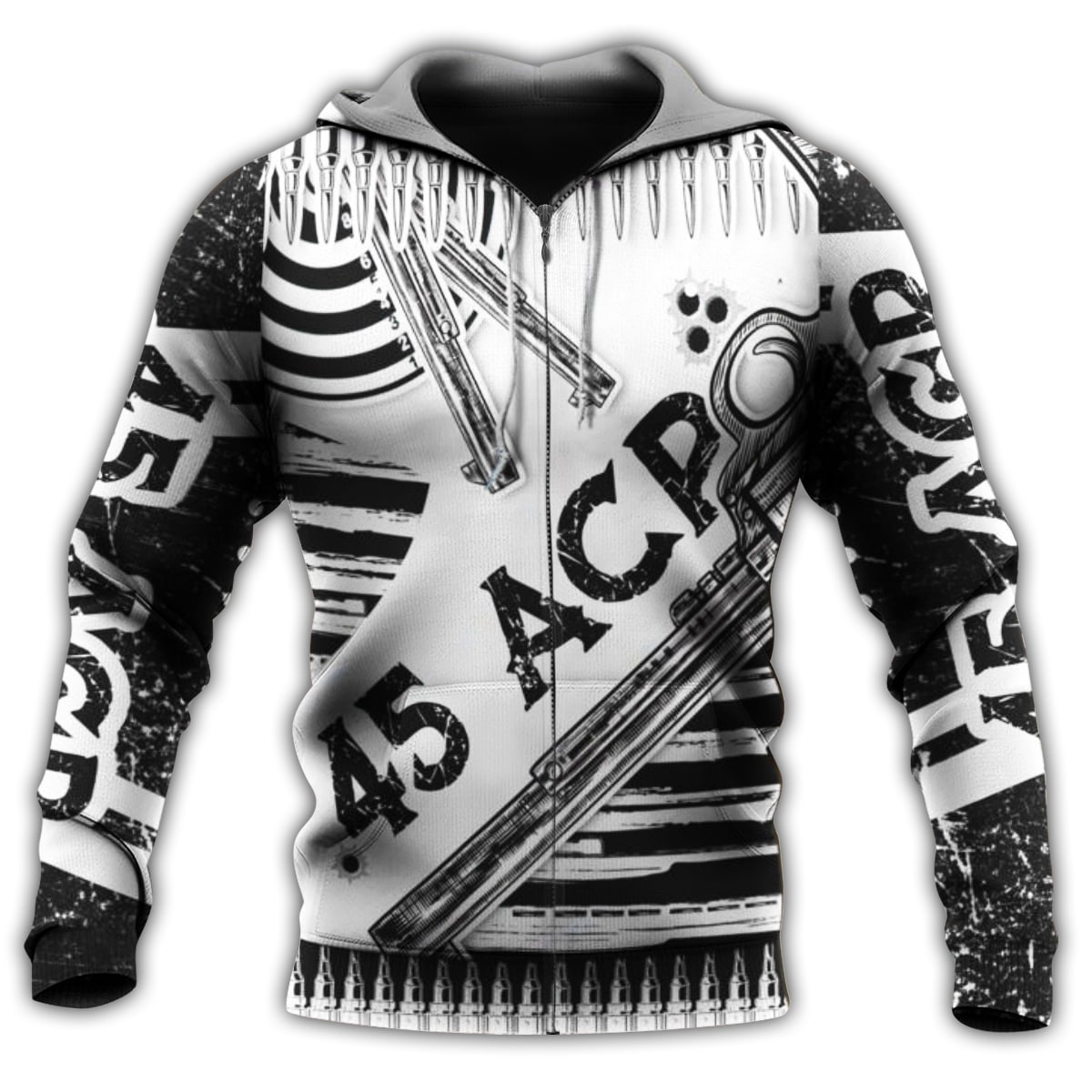 Classic Black White Outdoor Sporting Hoodie For Comfortable Daily Outfits Holidays And Casual Wear