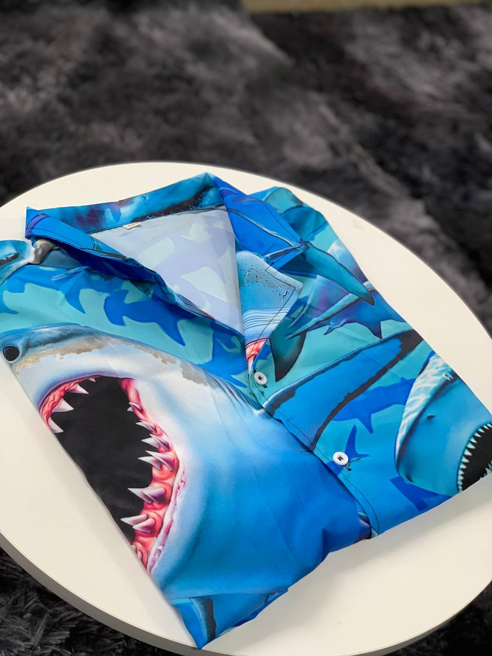 Shark Awesome Ocean Hawaiian Shirt For Warm Weather Adventures And Everyday Comfort