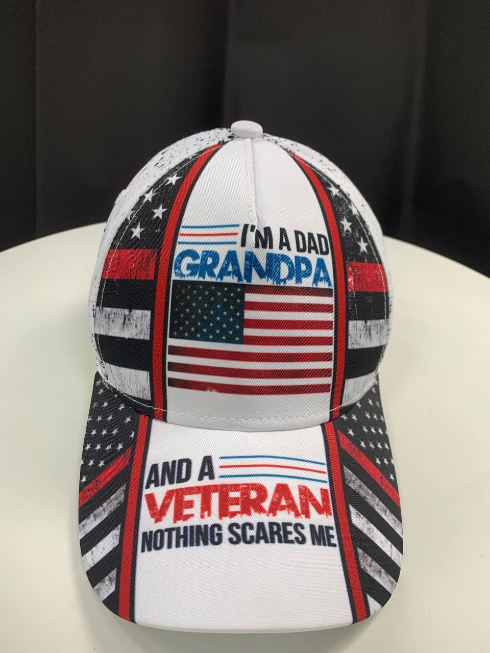 Dad Grandpa Veteran Pride Classic Cap For Outdoor Travel Parties And Thoughtful Holiday Gifting
