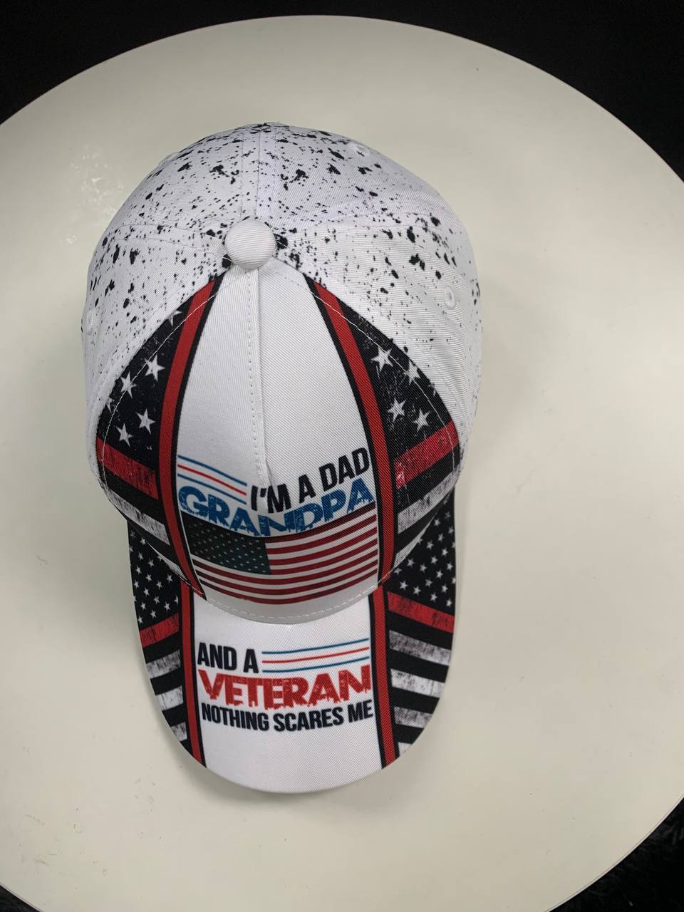 Dad Grandpa Veteran Pride Classic Cap For Outdoor Travel Parties And Thoughtful Holiday Gifting