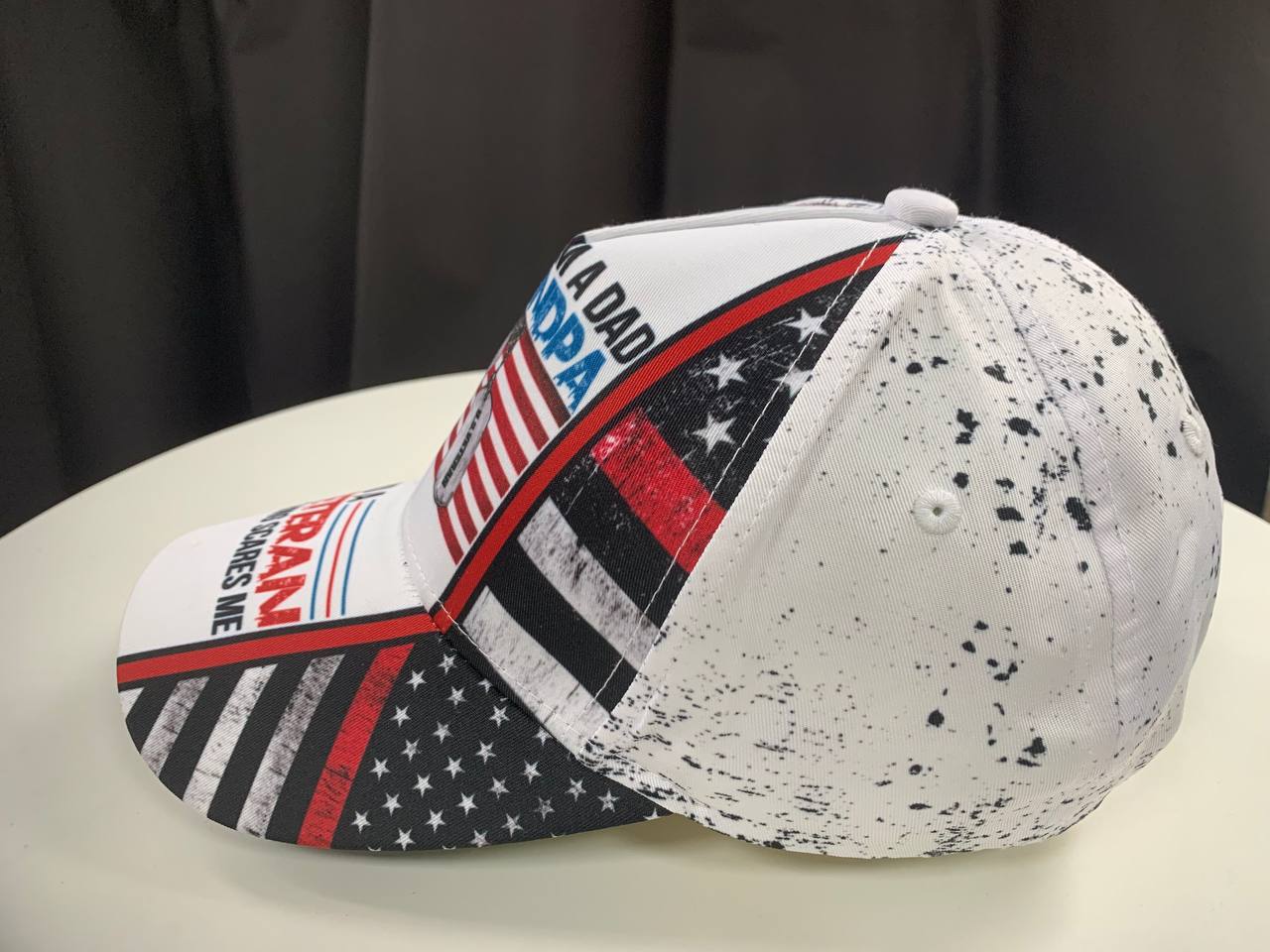 Dad Grandpa Veteran Nothing Scares Me Classic Cap For Relaxed Daily Style Vacations And Festival Wear