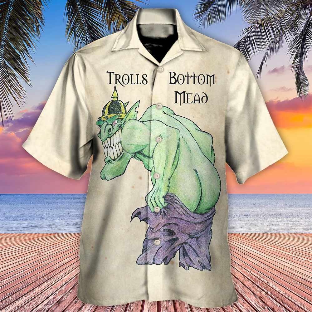Trolls Bottom Mead Hawaiian Shirt For Beach Parties And Weekend Getaways