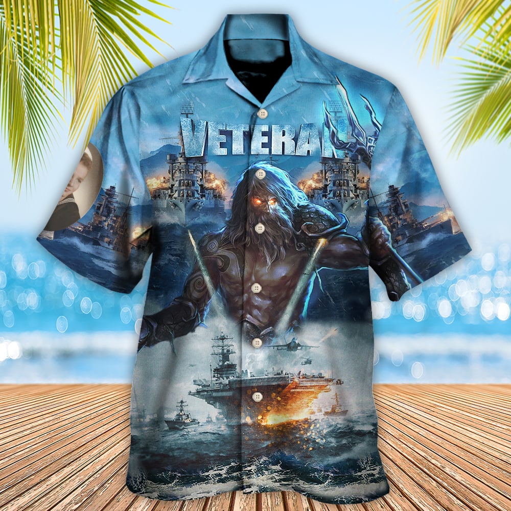 Patriotic Proud Veteran Honor Tribute Hawaiian Shirt For Coastal Adventures And Warm Weather Wear