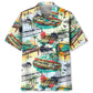 Colorful Piano Hawaiian Shirt For Coastal Travel, Casual Events, And Comfortable Summer Wear