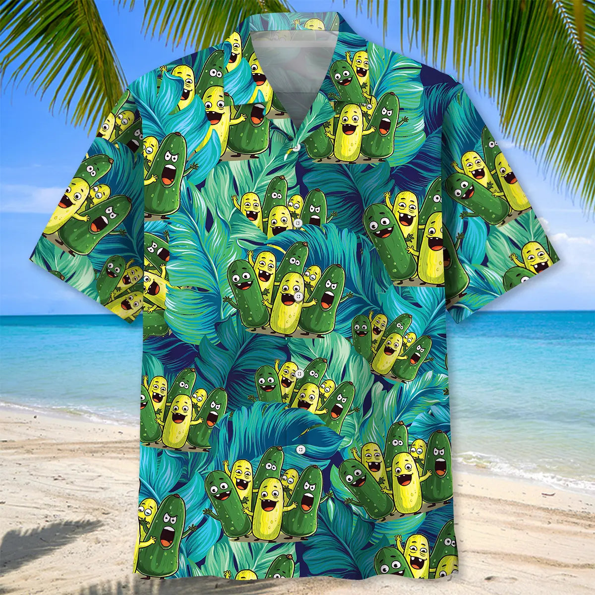 Pickle Squad Hawaiian Shirt For Tropical Holidays, Outdoor Gatherings, And Everyday Comfort