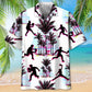 Abstract Pickleball Background Hawaiian Shirt For Island Vacations, Resort Wear, And Relaxed Seasonal Style