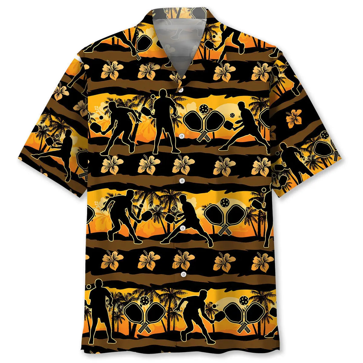 Pickleball Beach Hawaiian Shirt For Beach Days, Summer Outings, And Thoughtful Gift Giving