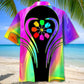 Colorful Pickleball Hawaiian Shirt For Tropical Holidays, Outdoor Gatherings, And Everyday Comfort