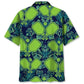 Pickleball Green Leaves Hawaiian Shirt For Tropical Holidays, Outdoor Gatherings, And Everyday Comfort