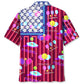 Neon Pickleball Hawaiian Shirt For Beach Days, Summer Outings, And Thoughtful Gift Giving