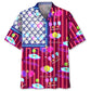 Neon Pickleball Hawaiian Shirt For Beach Days, Summer Outings, And Thoughtful Gift Giving