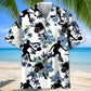Pickleball White Nature Hawaiian Shirt For Coastal Travel, Casual Events, And Comfortable Summer Wear