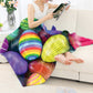 Colorful Easter Egg Pattern Flannel Blanket For Cozy Bedroom Sofa Decor