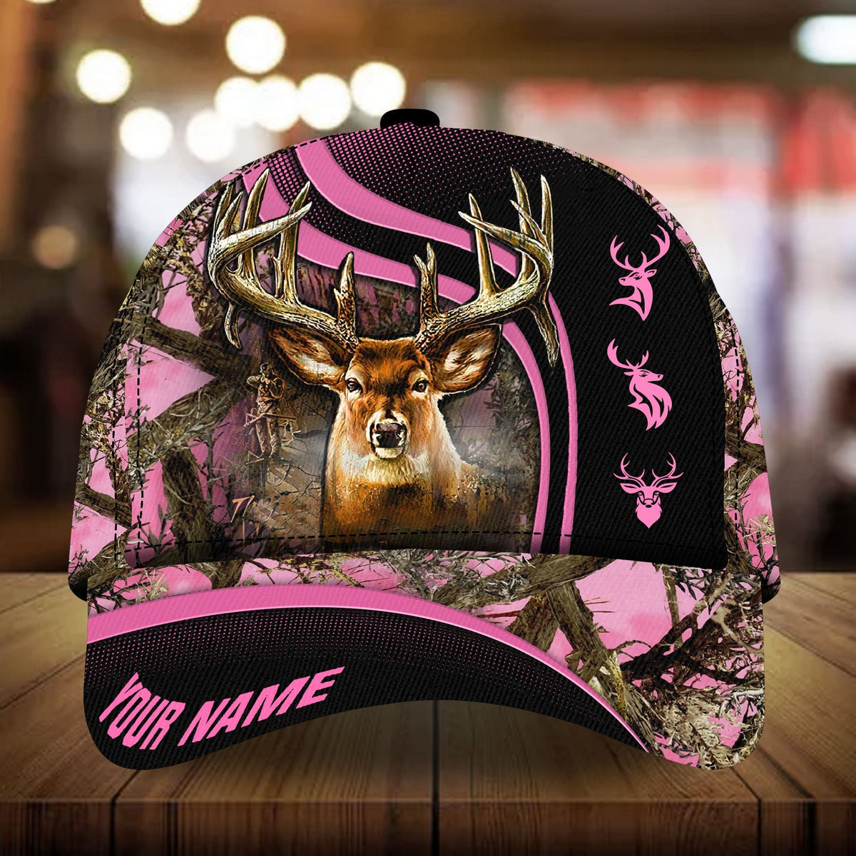 The Unique Deer Hunting Personalized Classic Cap For Casual Events Beach Trips And Thoughtful Gifting