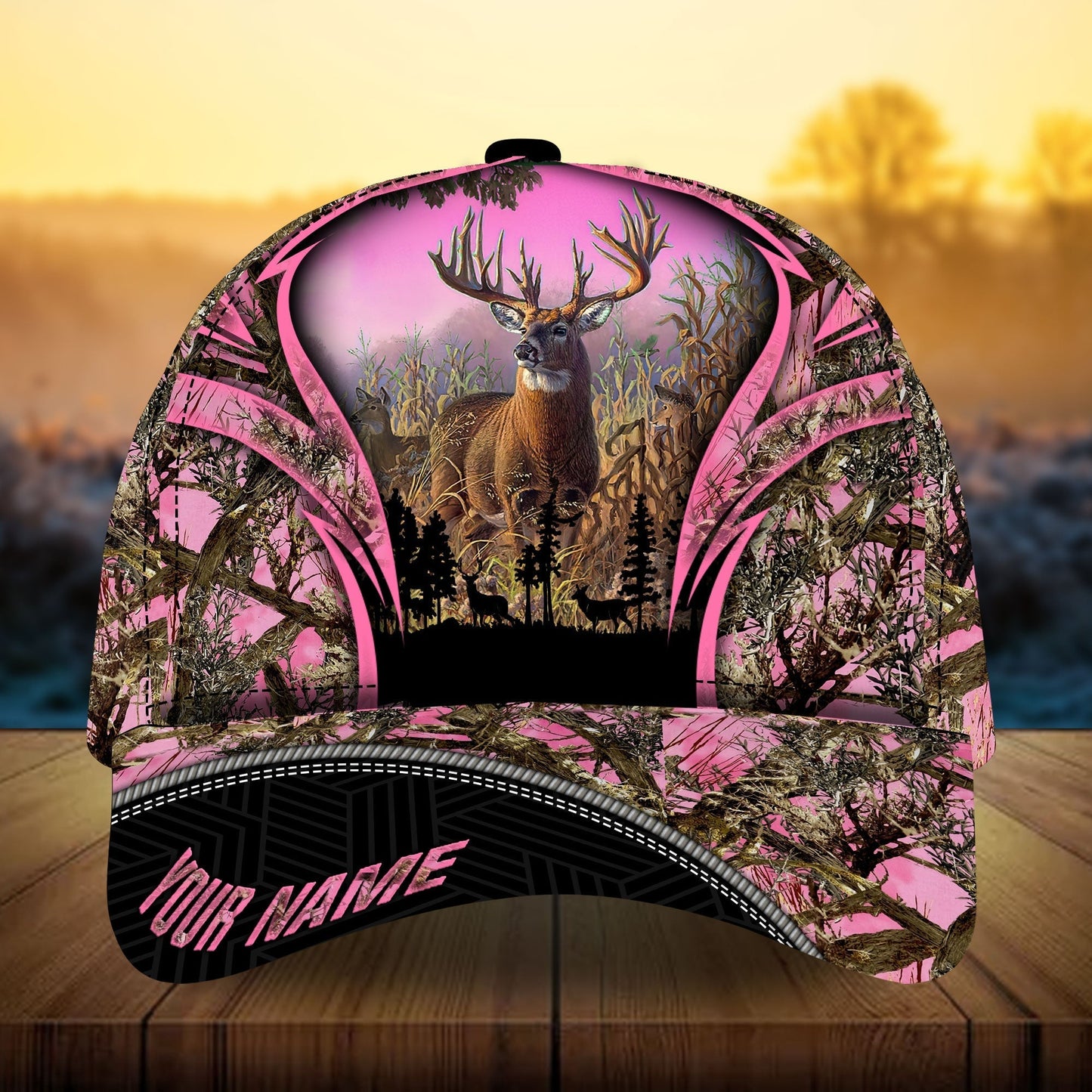 Beer Fest Deer Hunting Camo Personalized Classic Cap For Outdoor Adventures Festivals And Casual Wear