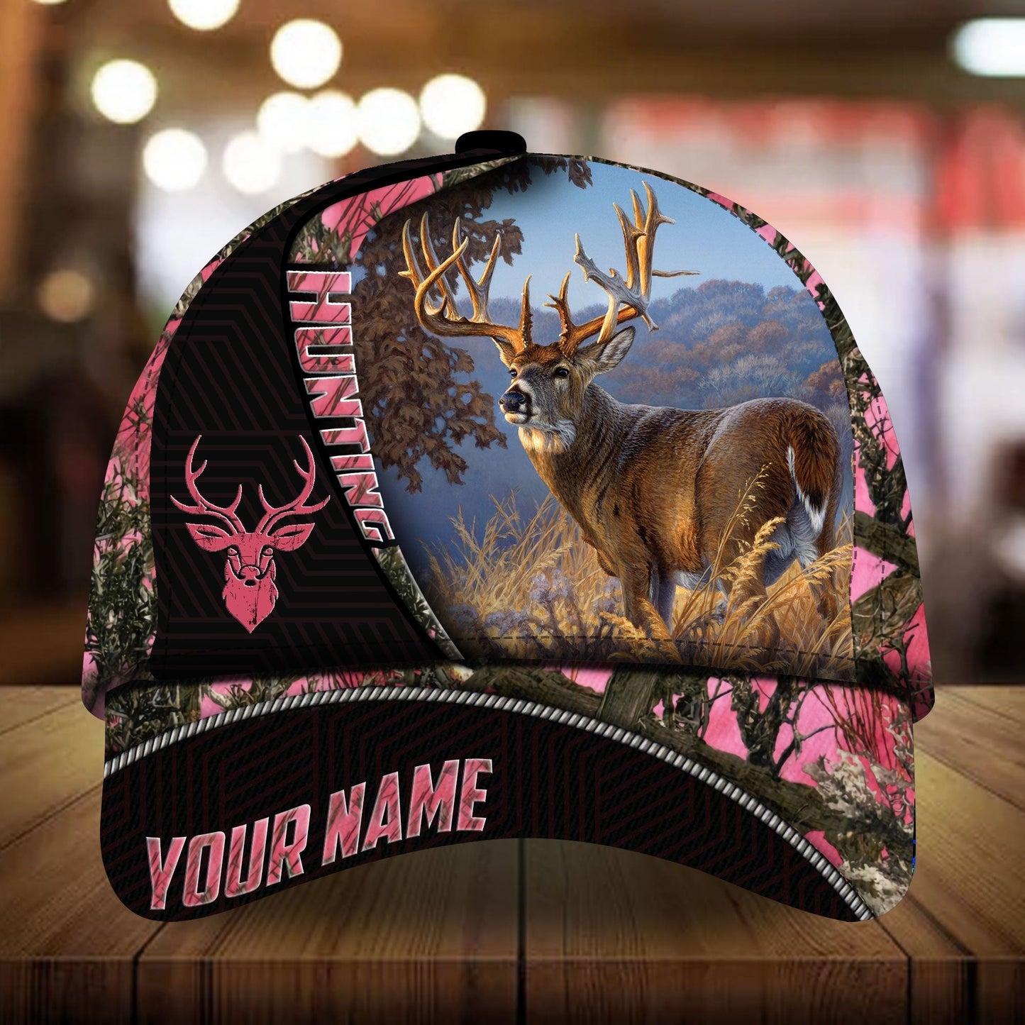 Boomerang Deer Hunting Personalized Classic Cap For Casual Styling Holiday Travel And Weekend Adventures