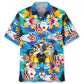 Tropical Poker Hawaiian Shirt For Beach Days, Coastal Adventures, And Thoughtful Gift Giving