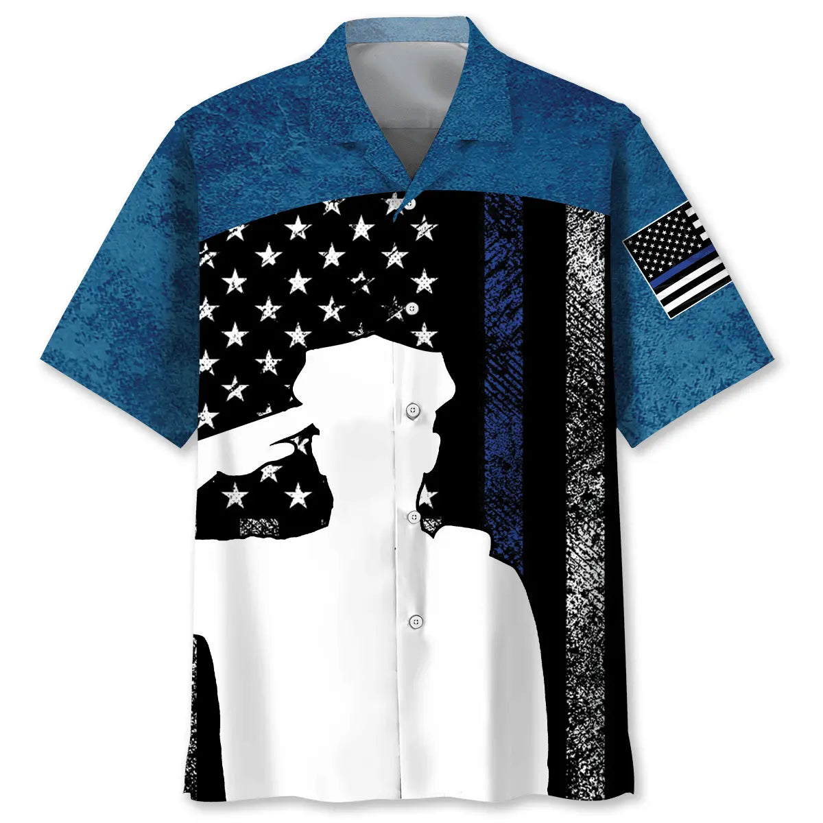 Police Service Support Children Of God Hawaiian Shirt For Weekend Escape And Easygoing Fashion