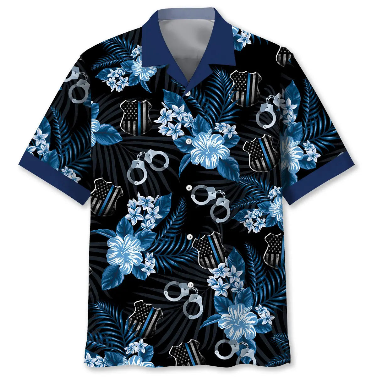 Police Service Support Hawaiian Shirt For Island Travel And Seasonal Wardrobe