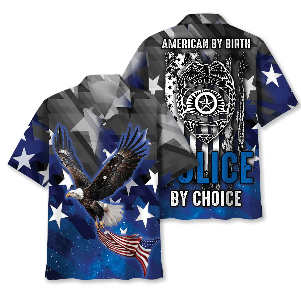Police By Choice Hawaiian Shirt For Vacation Cruise, Beachside Event, And Travel Ready Style