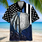 Police Proud Hawaiian Shirt For Tropical Holiday, Warm Weather Outing, And Memorable Gifting