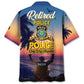 Police Retirement Hawaiian Shirt For Island Adventure, Vacation Cruise, And Summer Event Style