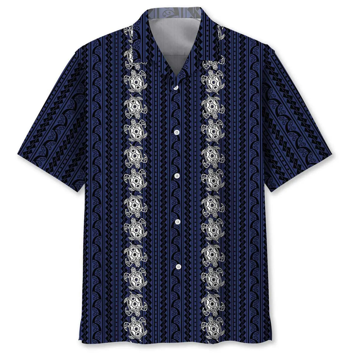 Polynesian Turtle Hawaiian Shirt For Resort Trips, Coastal Parties, And Warm Weather Style