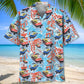 American Pontoon Flag Hawaiian Shirt For Heritage Inspired Events, Beach Travel, And Thoughtful Gifting