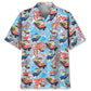 American Pontoon Flag Hawaiian Shirt For Heritage Inspired Events, Beach Travel, And Thoughtful Gifting
