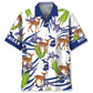 Proud Michigan State Hawaiian Shirt For Relaxed Getaway, Beachside Event, And Coastal Style