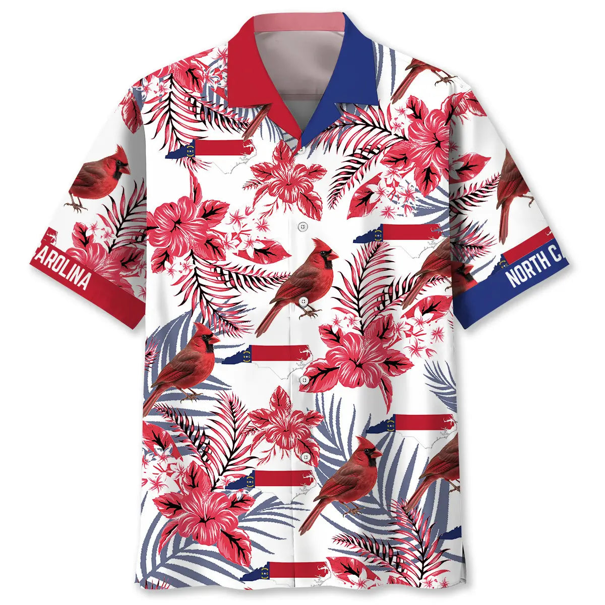Proud North Carolina State Hawaiian Shirt For Seasonal Celebration And Coastal Style