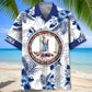 Proud Virginia State Hawaiian Shirt For Warm Weather Outing And Resort Wear