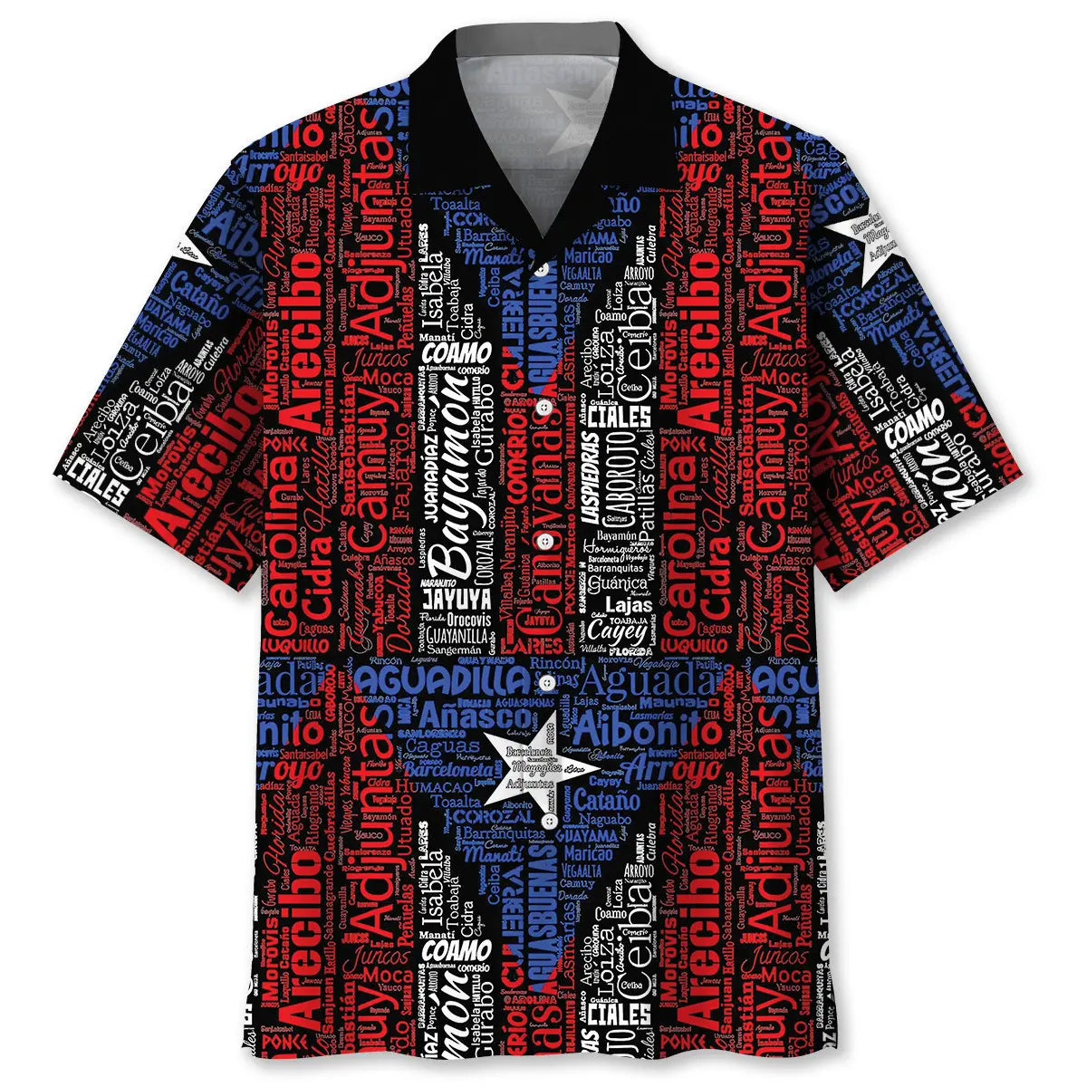 Puerto Rico Flag Hawaiian Shirt For Cruise Journey, Beach Party, And Island Inspired Style
