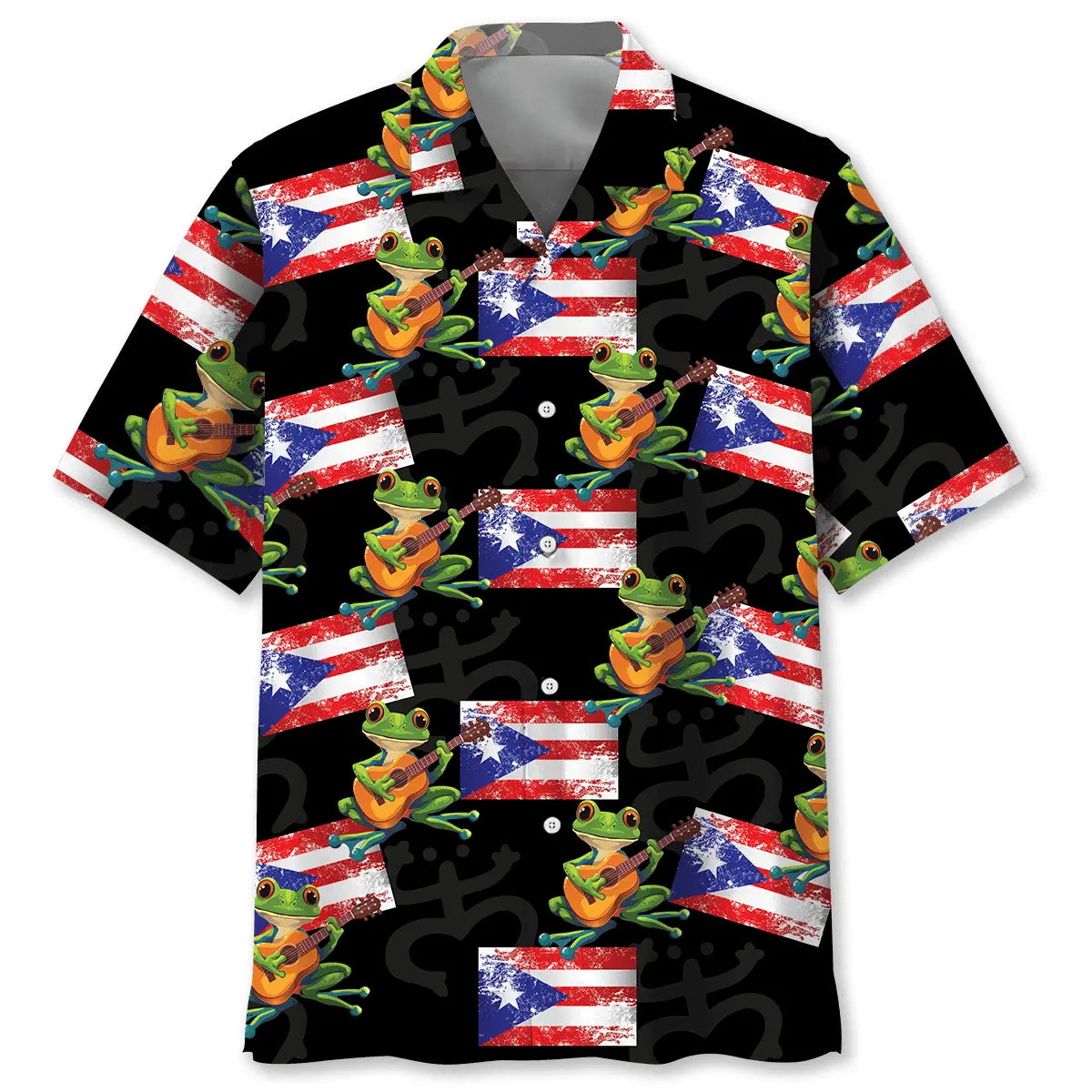 Puerto Rico Hawaiian Shirt For Tropical Retreat, Island Adventure, And Easygoing Fashion