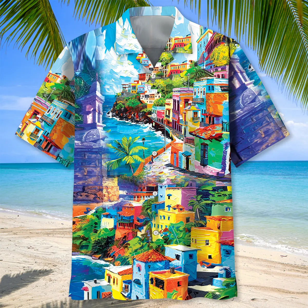 Puerto Rico San Juan Hawaiian Shirt For Coastal Adventure And Seasonal Wardrobe